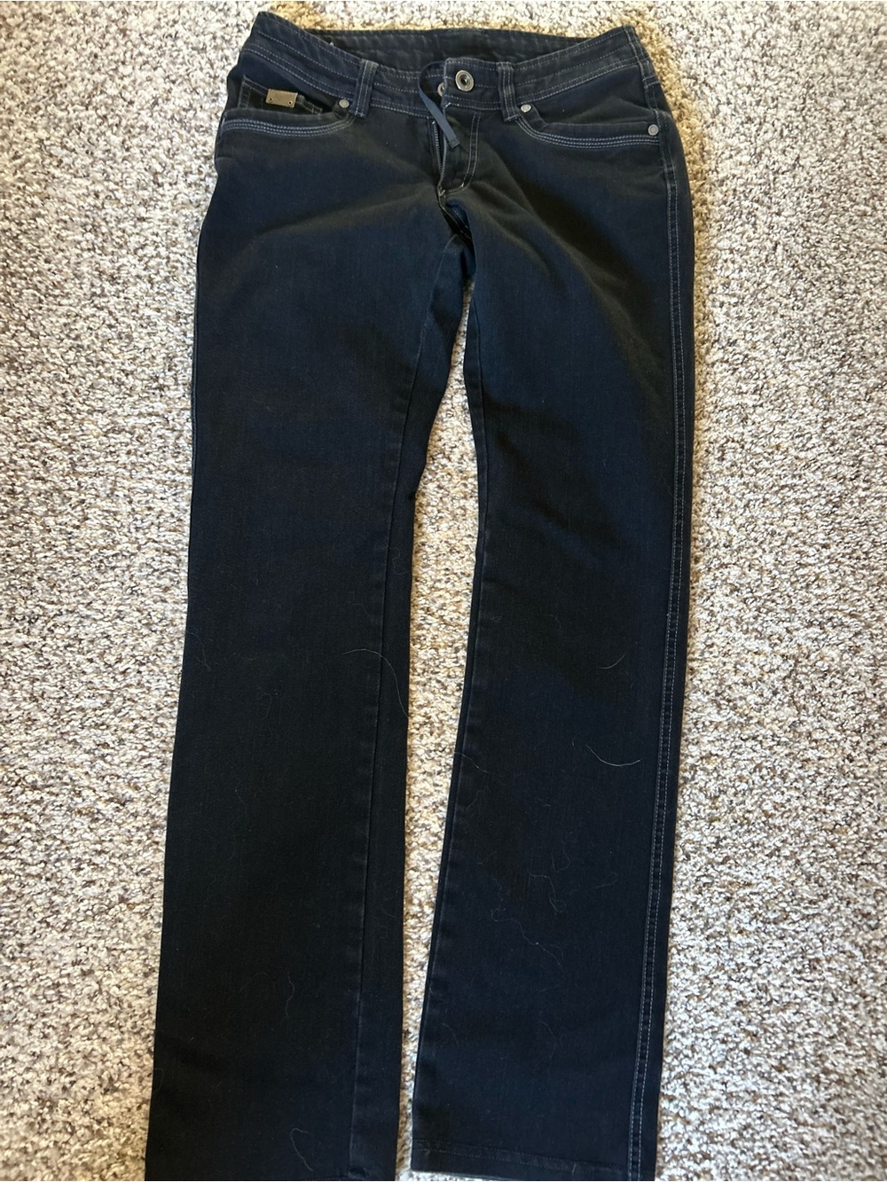 Kuhl Black Straight Leg Jeans